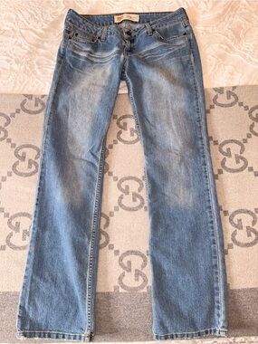 VTG Route 66 Light Blue Slimfit Jeans